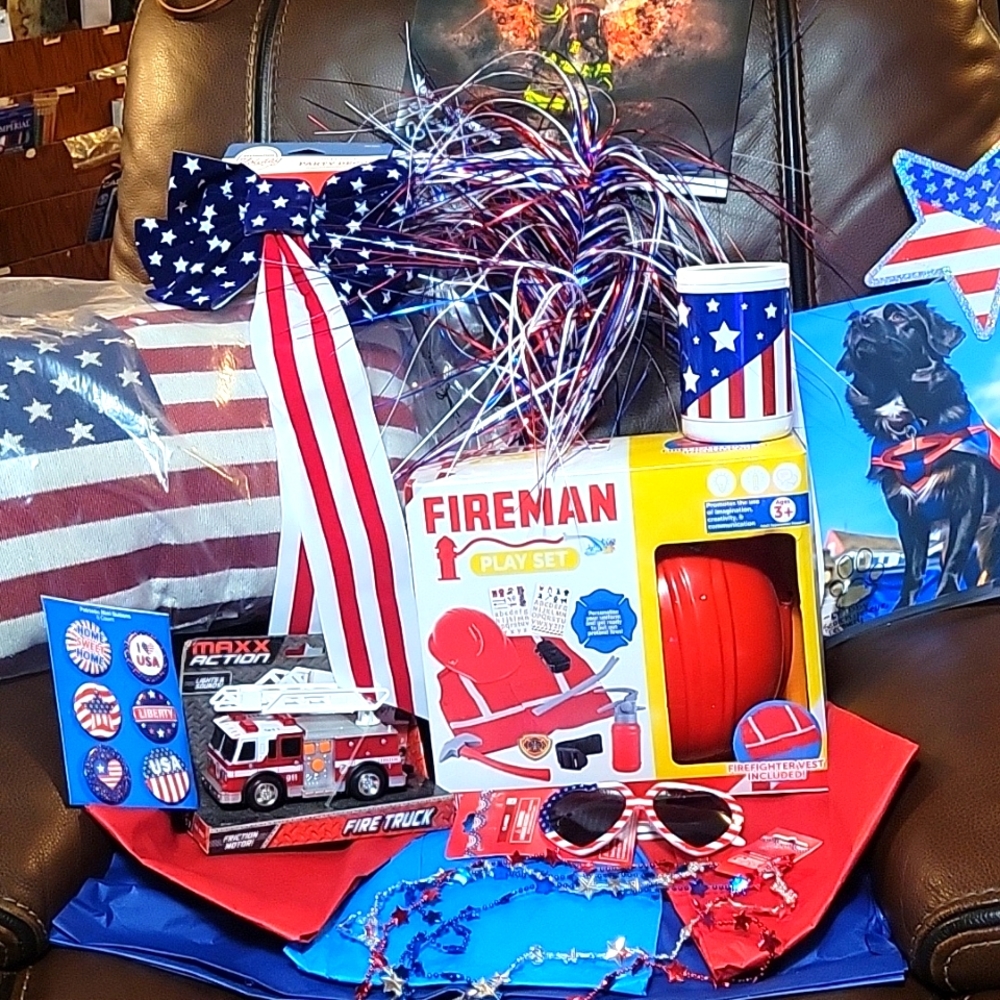 🆕️🔥Firefighter & Patriotic Bundle Set